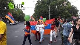 Марш в Ереван для спасения Амулсара. фоторепортаж