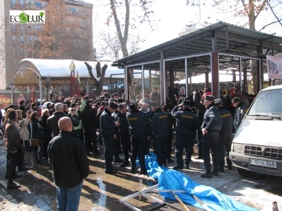 Mashtots Park Supporters Condemned Report on Armenia TV
