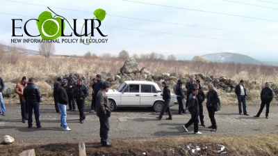 7 գյուղերի բնակիչները փակել են Երեւան-Ապարան ավտոճանապարհը. պատճառը ՓՀԷԿ-ի կառուցումն  է