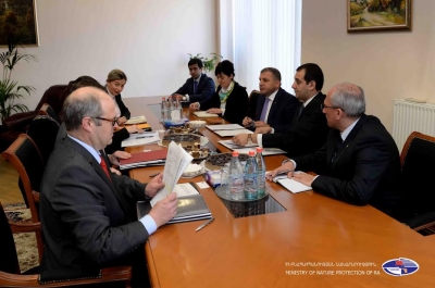 Minister Aramayis Grigoryan and German KfW Bank Delegation Discussed Introduction of Centralized Water Resource Management in Armenia