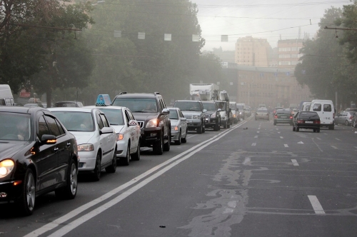 Загрязнение воздуха в Ереване снизилось