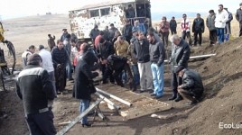 К общественной кампании S.O.S. Раздан, направленной против эксплуатации Разданского железного месторождения, присоединились защитники  Трчкана (Фото)