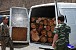 Sixteen Trucks Transporting Timber Detected