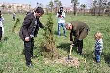 ՀՀ ԳԱԱ բուսաբանական այգում հիմնվեց Բարեկամության պուրակ