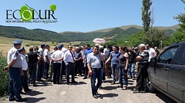 Արդվի գյուղի բնակիչները թույլ չտվեցին «Միռամ» ՍՊԸ-ին մտնել գյուղ