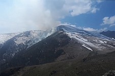 Fire Set near “Vanadzor” Forestry Enterprise Isolated