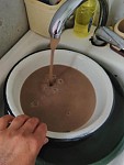 Muddy Water Flowing from Tap After Each Rain in Houses of Daranak Village