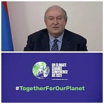 Armenian President Taking Part in COP26