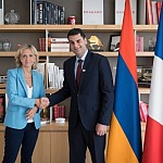 Мэр Еревана встретился в Париже с председателем регионального совета Иль-де-Франс Валери Пекрес