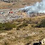 Firefighting Operations Continue at the Nubarashen Landfill