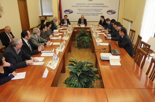 Представителям правительства Республики Кыргызстан представлен успешный опыт проводимый Арменией по Зеленому климатическому фонду