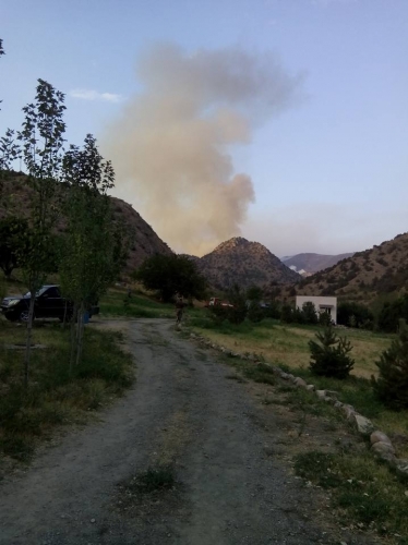 RA Nature Protection Ministry Applying to Firefighting Volunteers : Arrive in Khosrov Reserve from Urtsadzor Section