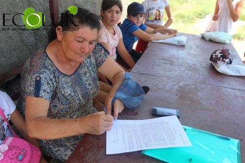 Ստորագրահավաք Արտաշար համայնքում՝ բնակիչների ջրի նկատմամբ խախտված իրավունքները վերականգնելու պահանջով