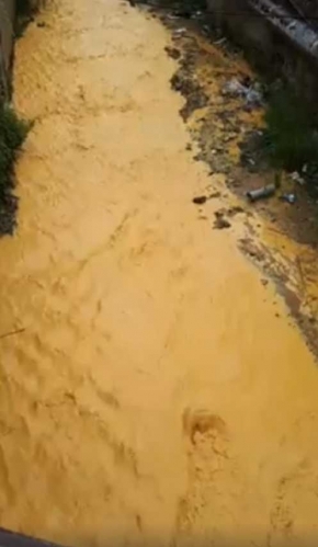 Река Вохчи снова загрязнилась кислотными водами Кавартского месторождения