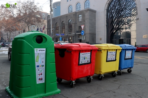 Երևանում կտեսակավորեն նաև ալյումինե թափոններ. թղթի, պլաստիկի ու ապակու թափոնամաններին ավելացվում է ևս մեկը