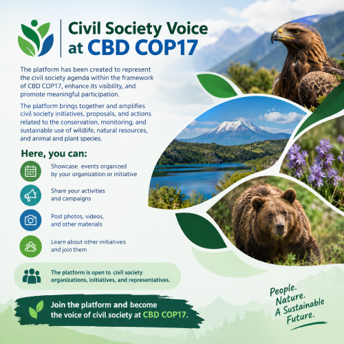 Քաղաքացիական հասարակության ձայնը՝ CBD COP17-ին․ ստեղծվել է նոր հարթակ